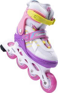 Dziecięce Rolki Fitness Meron Yg  racing red/bright white rozmiar 36-40 2