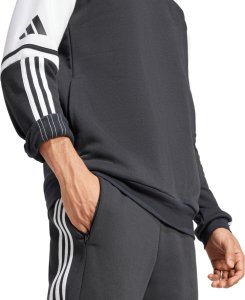Bluza męska adidas Squadra 25 Sweat Hoody czarno-biała JE2776 L 6