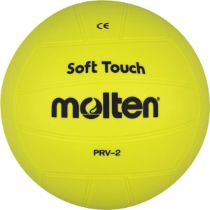 Piłka do siatkówki siatkowa gumowa softball Molten Soft Touch PRV-2 1