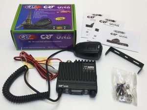 Radio CB CRT ONE mini 10cm AM FM ASQ Vox 5