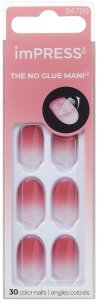 KISS ltd KISS Sztuczne paznokcie samoprzylepne imPRESS - Beat The Heat 1op.(30szt) 4
