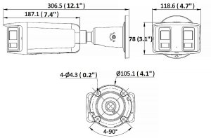 KAMERA IP DS-2CD2T46G2P-ISU/SL(2.8MM)(C)/PL PANORAMICZNA AcuSense - 4Mpx 2x 2.8mm Hikvision 6