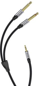 Kabel Vention Jack 3.5mm - Jack 6.3mm 10m szary 5
