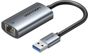 Adapter Vention USB-A do Gigabit Ethernet 0.15m 2
