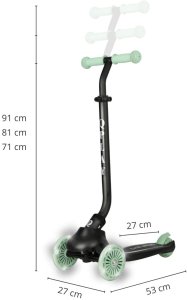 Hulajnoga Qplay Hulajnoga Sema Evo 3w1 Green 9