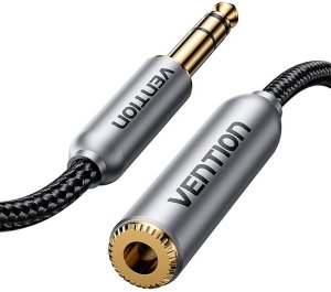 Kabel audio Vention męski do żeński 6.35mm BCXHF 1m 3