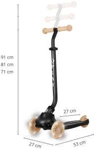 Hulajnoga Qplay Hulajnoga Sema Evo 3w1 Khaki 9