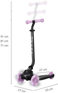 Hulajnoga Qplay Hulajnoga Sema Evo 3w1 Violet 9