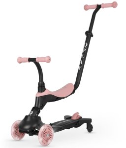 Qplay Hulajnoga Sema Evo 3w1 Coral Pink 1