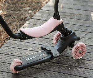 Hulajnoga Qplay Hulajnoga Sema Evo 3w1 Coral Pink 11