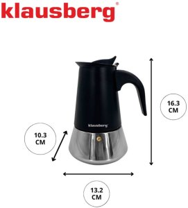 Kawiarka Klausberg 4 filiżanki 6