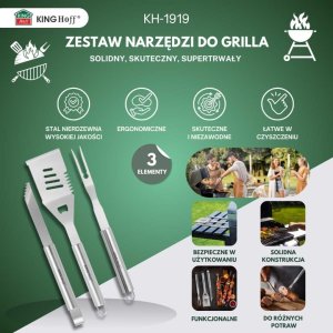 ZESTAW PRZYBORÓW DO GRILLA GRILLOWANIA KINGHOFF KH-1919 3