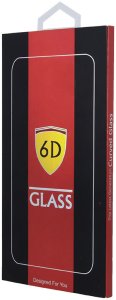 SZKŁO 6D SAMSUNG GALAXY M35 5G SZKŁO PROFILOWANE HARTOWANE FULL COVER CZARNA RAMKA 1