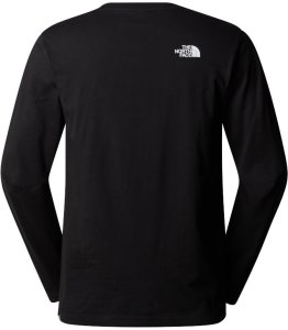 Bluza The North Face M L/S Simple Dome Tee męska : Kolor - Czarny, Rozmiar - XS 2