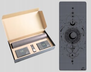 Premium Zestaw do Jogi Księżycowy z Matą i Kostkami 2