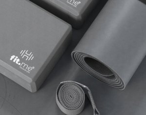 Premium Zestaw do Jogi Księżycowy z Matą i Kostkami 3