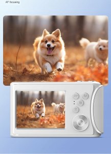 Aparat Cyfrowy Zdjęcia 64MP Filmy 4K / 30fps 18x ZOOM AntiShake / XREC Q18 / Różowy 7