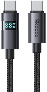 Kabel USB Mcdodo USB-C - USB-C 1.2 m Czarny 2