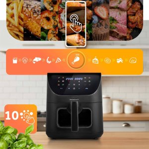 Frytkownica beztłuszczowa Air fryer Berdsen BD-660 czarna 8