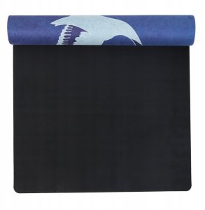 Premium Zamszowa Mata do Jogi 4mm Żuraw Fit.Me 4