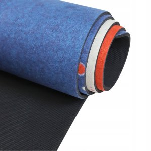 Premium Zamszowa Mata do Jogi 4mm Żuraw Fit.Me 8