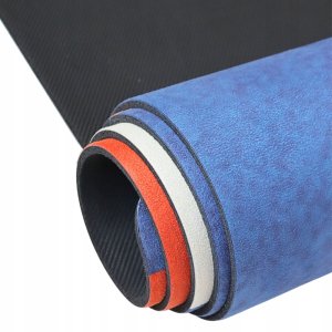 Premium Zamszowa Mata do Jogi 4mm Żuraw Fit.Me 9