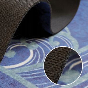 Premium Zamszowa Mata do Jogi 4mm Żuraw Fit.Me 10