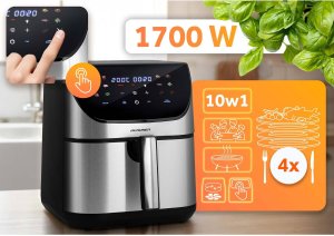 Frytkownica beztłuszczowa Berdsen Frytkownica beztłuszczowa Air fryer BD-659 srebrna 5