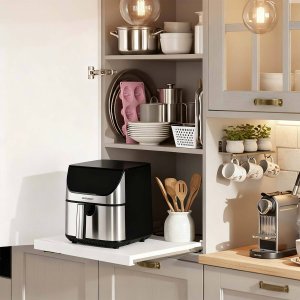 Frytkownica beztłuszczowa Berdsen Frytkownica beztłuszczowa Air fryer BD-659 srebrna 10