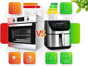 Frytkownica beztłuszczowa Berdsen Frytkownica beztłuszczowa Air fryer BD-659 srebrna 13