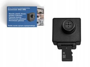Ukryta Kamera Szpiegowska Guzik z Pilotem 1080P 5
