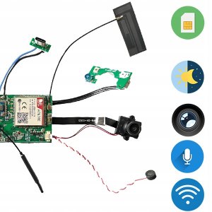 Mini Kamera 4G WiFi IP055-A1 z Detekcją Ruchu 3