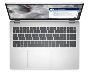 Laptop Dell Pro 16 Plus PB16250 W11P Ultra 7 266V/16GB/512GBSSD CL25/16.0 FHD+/Arc/FgrPr'SmtCd/FHD/IRCam/Mic/WLAN only+BT/BcklKb/3C/vPro/3YPS Aluminum 1