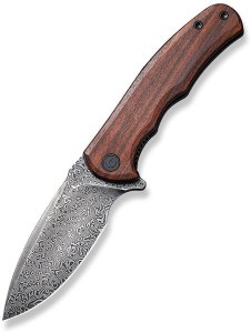 Nóż CIVIVI Mini Praxis Damast Guibourtia 1