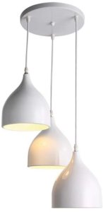 Lampa sufitowa loftowa metalowa wisząca AT17-3SZ-White 1