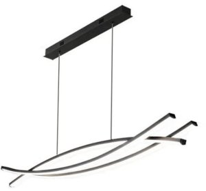 Lampa nowoczesna LED wisząca sufitowa AT56-1DSL-Black 1