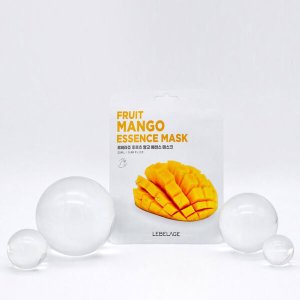 Maska w płacie łagodząca z ekstraktem z mango Lebelage 5