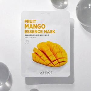 Maska w płacie łagodząca z ekstraktem z mango Lebelage 7