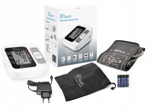 Ciśnieniomierz elektroniczny B26 z funkcją mowy, z zasilaczem 2