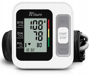 Ciśnieniomierz elektroniczny B26 z funkcją mowy, z zasilaczem 4