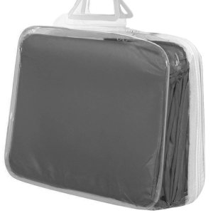 Żagiel cieniujący, ogrodowy 4x2 m osłona przeciwsłoneczna, prostokątny, grafitowy UNIWERSALNY 12