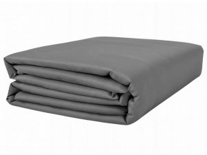 Żagiel cieniujący, ogrodowy 4x2 m osłona przeciwsłoneczna, prostokątny, grafitowy UNIWERSALNY 22