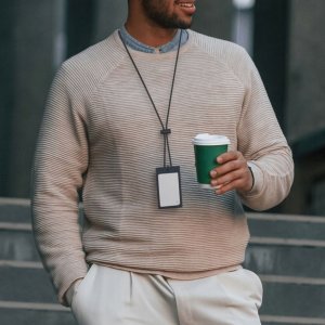 Spigen Badge Holder MagSlide, black 3