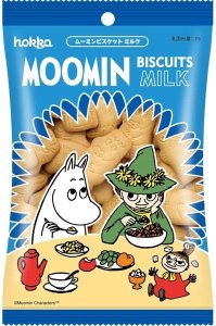 Herbatniki muminki Moomin Milk Biscuits mleczne 60g - Hokka 1