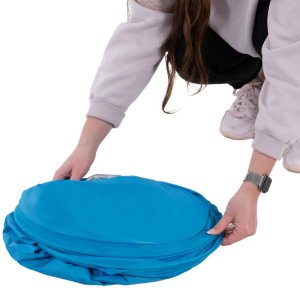 Namiot plażowy samorozkładający, parawan turystyczny Pop up niebieski UNIWERSALNY 16