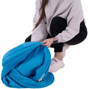 Namiot plażowy samorozkładający, parawan turystyczny Pop up niebieski UNIWERSALNY 17