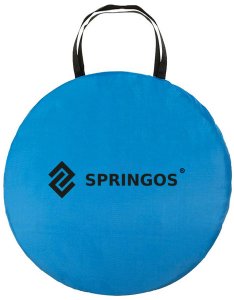 Namiot plażowy samorozkładający, parawan turystyczny Pop up niebieski UNIWERSALNY 22