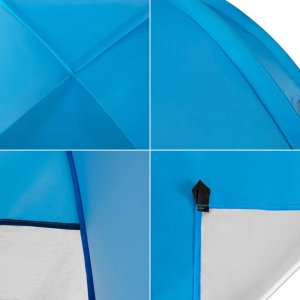 Namiot plażowy samorozkładający, parawan turystyczny Pop up niebieski UNIWERSALNY 27