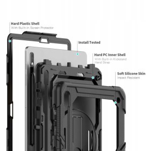 Etui D-Pro do Samsung Galaxy Tab S7/S8/S9/S9 FE - składane, ochronne 3