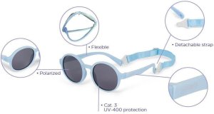 Okulary przeciwsłoneczne Dooky - Fiji PINK 6-36 m U 7